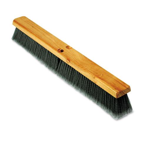 ESBWK20424 - Floor Brush Head, 3" Gray Flagged Polypropylene, 24"