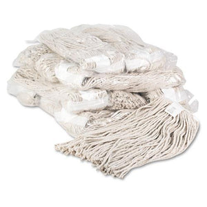 ESBWK220CCT - Premium Cut-End Wet Mop Heads, Cotton, 20oz, White, 12-carton