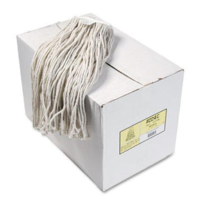 ESBWK224CCT - Premium Cut-End Wet Mop Heads, Cotton, 24oz, White, 12-carton