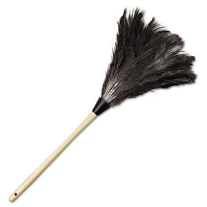 ESBWK23FD - Professional Ostrich Feather Duster, 13" Handle