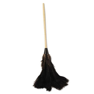 ESBWK28BK - Professional Ostrich Feather Duster, 16" Handle