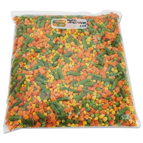 ESBWK2GALFZRBAG - RECLOSABLE FREEZER STORAGE BAGS, 2GAL, CLEAR, LDPE, 2.7MIL, 13 X 15, 100-BOX