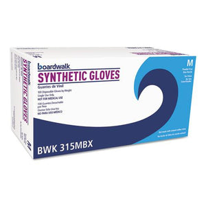 ESBWK315MCT - Powder-Free Synthetic Vinyl Gloves, Medium, Cream, 4 Mil, 1000-carton