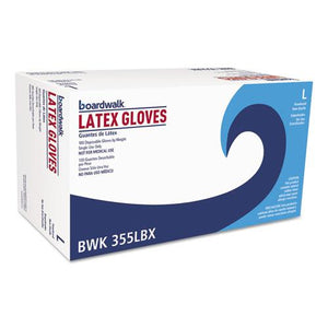 ESBWK355LCT - General Purpose Powdered Latex Gloves, Large, Natural, 4 2-5 Mil, 1000-carton