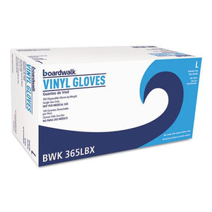 ESBWK365LBX - General Purpose Vinyl Gloves, Powder-latex-Free, 2 3-5 Mil, Large, Clear, 100-bx