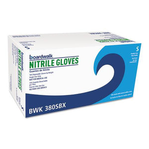 ESBWK380SCT - Disposable General-Purpose Nitrile Gloves, Small, Blue, 4 Mil, 1000-carton