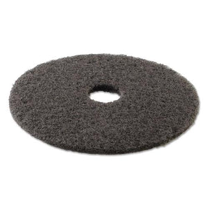 ESBWK4017HIP - HIGH PERFORMANCE STRIPPING FLOOR PADS, 17" DIAMETER, GRAYISH BLACK, 5-CARTON