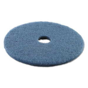 ESBWK4019BLU - SCRUBBING FLOOR PADS, 19" DIAMETER, BLUE, 5-CARTON