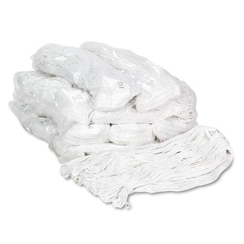 ESBWK4024RCT - Pro Loop Web-tailband Wet Mop Head, Rayon, #24 Size, White, 12-carton