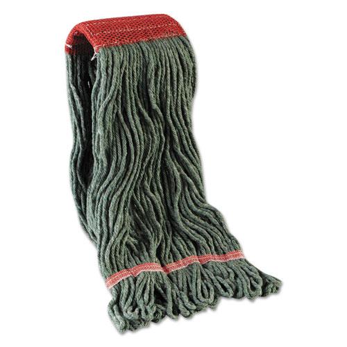 ESBWK403BL - Mop Head, Premium Standard Head, Cotton-rayon Fiber, Large, Blue, 12-carton