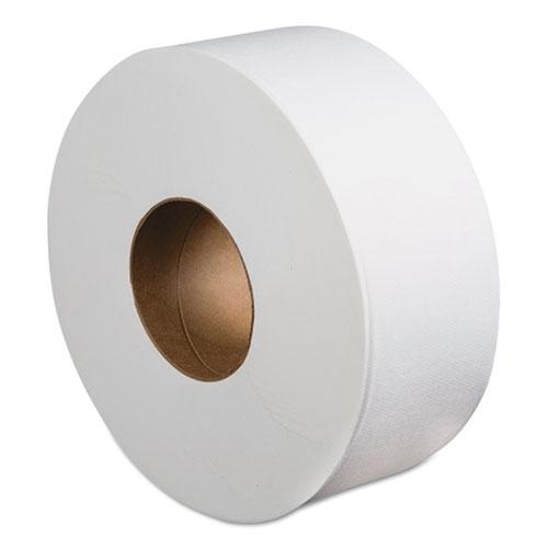 ESBWK410323 - Jumbo Roll Bathroom Tissue, 2-Ply, White, 3.4" X 1000 Ft, 12 Rolls-carton