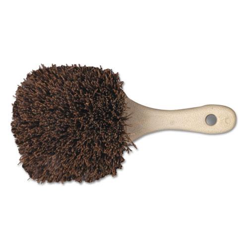 ESBWK4108 - UTILITY BRUSH, PALMYRA BRISTLE, PLASTIC, 8 1-2", TAN HANDLE