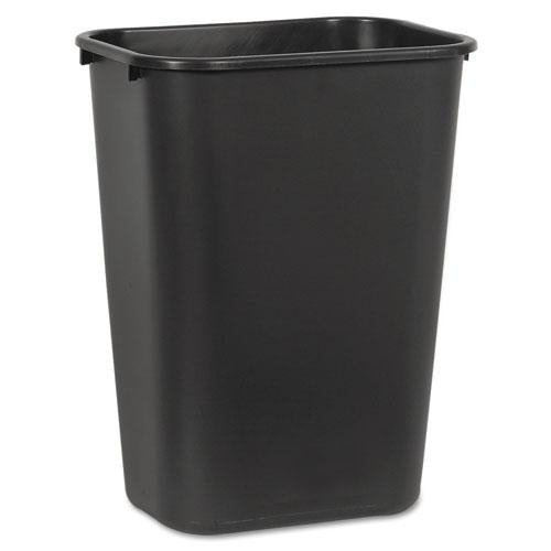 ESBWK41QTWBBLA - Soft-Sided Wastebasket, 41 Qt, Plastic, Black