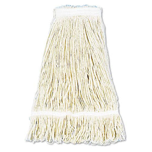 ESBWK424CEA - Pro Loop Web-tailband Wet Mop Head, Cotton, 24oz, White