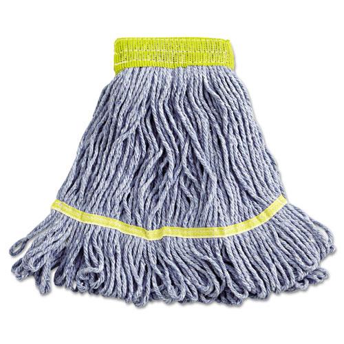 ESBWK501BL - Super Loop Wet Mop Heads, Cotton-synthetic, Small Size, Blue