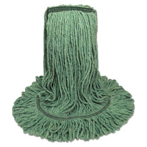 ESBWK502GNNB - Mop Head, Premium Standard Head, Cotton-rayon Fiber, Medium, Green
