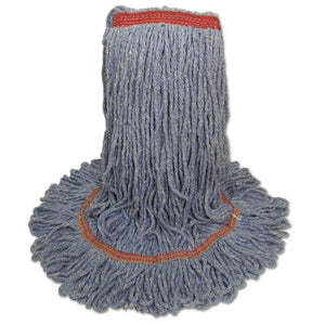 ESBWK503BLNB - Super Loop Wet Mop Head, Cotton-Synthetic Fiber, Large, Blue