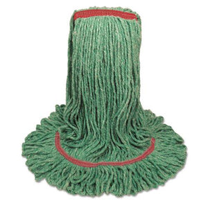 ESBWK503GNNB - Mop Head, Premium Standard Head, Cotton-rayon Fiber, Large, Green