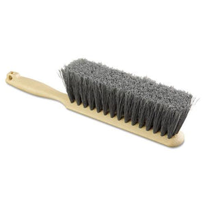 ESBWK5408 - Counter Brush, Flagged Polypropylene Fill, 8" Long, Tan Handle