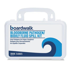 ESBWK54865 - Bloodborne Pathogen Kit, 30 Pieces, 3" X 8" X 5", White