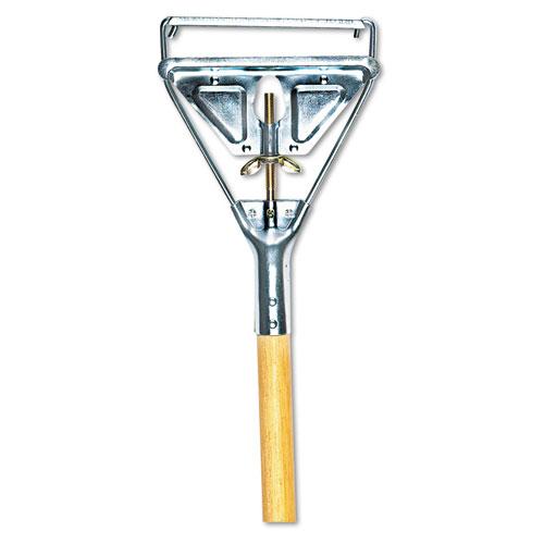 ESBWK605 - Quick Change Metal Head Mop Handle For No. 20 & Up Heads, 54in Wood Handle