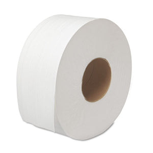 Jrt Bath Tissue, Jumbo, Septic Safe, 2-ply, White, 3.5" X 1000 Ft, 12 Rolls-carton