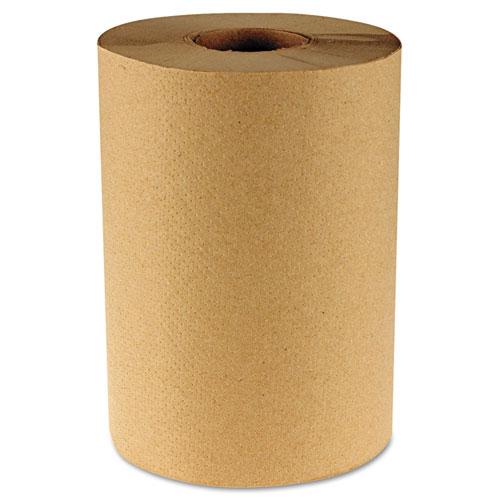 ESBWK6252 - Hardwound Paper Towels, 8" X 350ft, 1-Ply Natural, 12 Rolls-carton