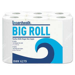 ESBWK6279CT - Office Packs Perforated Paper Towel Rolls, 2-Ply, White, 5.5x11, 140-roll, 24-ct