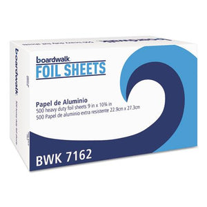 ESBWK7162 - STANDARD ALUMINUM FOIL POP-UP SHEETS, 9" X 10 3-4", 500-BOX, 6 BOXES-CARTON