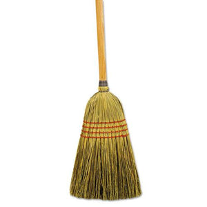 ESBWK920YCT - MAID BROOM, MIXED FIBER BRISTLES, 55" LONG, NATURAL, 12-CARTON