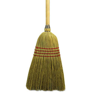 ESBWK920YEA - MAID BROOM, MIXED FIBER BRISTLES, 55" LONG, NATURAL