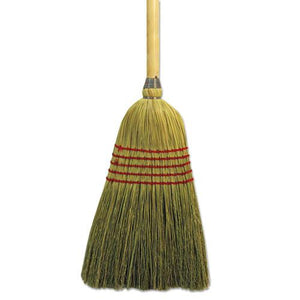 ESBWK926CEA - Parlor Broom, Corn Fiber Bristles, 42" Wood Handle, Natural