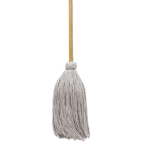 ESBWKCD50012S - Cotton Deck Mop, White, 12oz, 12-carton