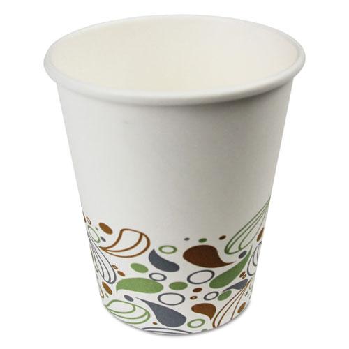 ESBWKDEER8HCUP - DEERFIELD PRINTED PAPER HOT CUPS, 8 OZ, 1000-CARTON