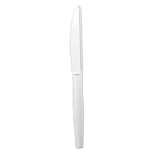 ESBWKKNIFEMWPS - Mediumweight Polystyrene Cutlery, Knife, White, 1000-carton