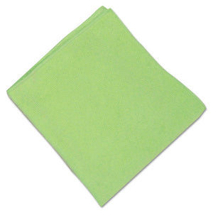 ESBWKMFKG - Microfiber Cleaning Cloths,16 X 16, Green, 12-carton