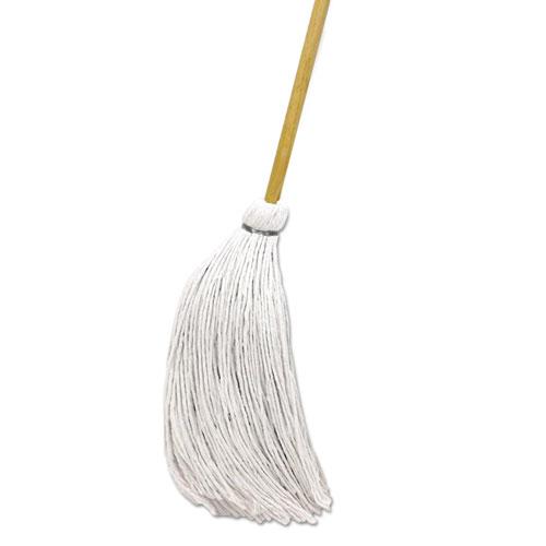 ESBWKRD60016S - Deck Mop W-wooden Handle, 16 Oz, 57" Handle, Rayon, 12-carton