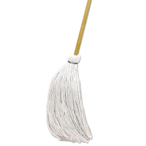 ESBWKRD60032S - Deck Mop W-wooden Handle, 32 Oz, 68" Handle, Rayon, 6-carton