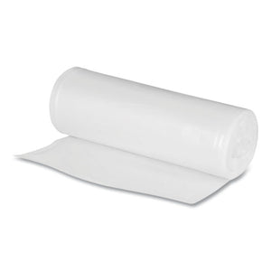 Repro Low-density Can Liners, For Slim Jim Containers, 23 Gal, 1 Mil, 28 X 45, Black, 15 Bags-roll, 10 Rolls-carton