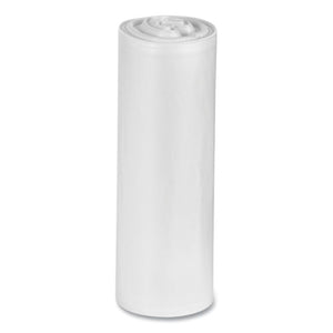 Repro Low-density Can Liners, For Slim Jim Containers, 23 Gal, 1 Mil, 28 X 45, Clear, 15 Bags-roll, 10 Rolls-carton