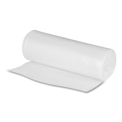 Repro Low-density Can Liners, For Slim Jim Containers, 23 Gal, 1 Mil, 28 X 45, Clear, 15 Bags-roll, 10 Rolls-carton