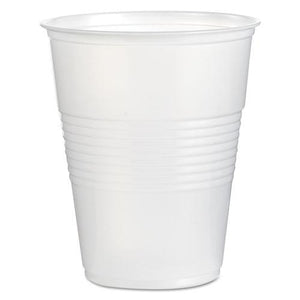 ESBWKTRANSCUP16CT - TRANSLUCENT PLASTIC COLD CUPS, 16OZ, POLYPROPYLENE, 50-BAG, 20 BAGS-CARTON