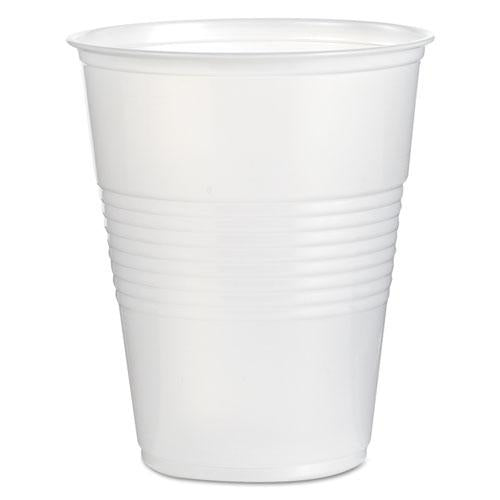 ESBWKTRANSCUP16CT - TRANSLUCENT PLASTIC COLD CUPS, 16OZ, POLYPROPYLENE, 50-BAG, 20 BAGS-CARTON