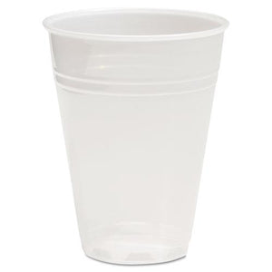 ESBWKTRANSCUP7CT - TRANSLUCENT PLASTIC COLD CUPS, 7OZ, POLYPROPYLENE, 100-BAG, 25 BAGS-CARTON