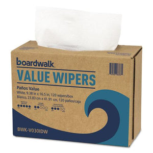 ESBWKV030IDW2 - Drc Wipers, White, 9 1-3 X 16 1-2, 9 Dispensers Of 100, 900-carton