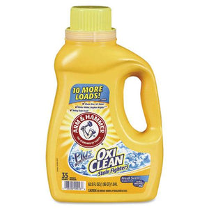 ESCDC3320000107EA - Oxiclean Concentrated Liquid Laundry Detergent, Fresh, 61.25 Oz Bottle
