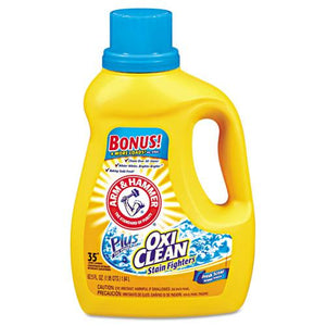 ESCDC3320000107 - Oxiclean Concentrated Liquid Laundry Detergent, Fresh, 61.25oz Bottle, 6-carton