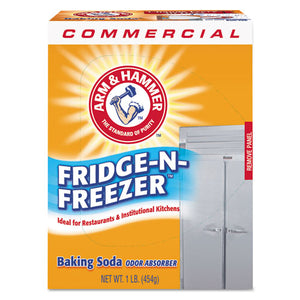 ESCDC3320084011CT - Fridge-N-Freezer Pack Baking Soda, Unscented, Powder, 16 Oz., 12-carton