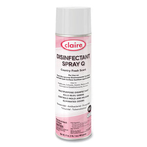 Spray Q Disinfectant, Country Fresh Scent, 17 Oz Aerosol Spray, 12-carton