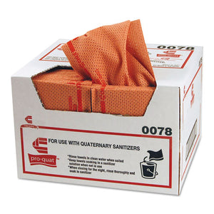 ESCHI0078 - Pro-Quat Fresh Guy Food Service Towels, Heavy Duty, 12 1-2 X 17, Red, 150-carton